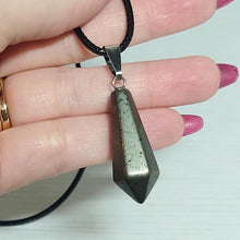 Load image into Gallery viewer, Pyrite Point Pendant
